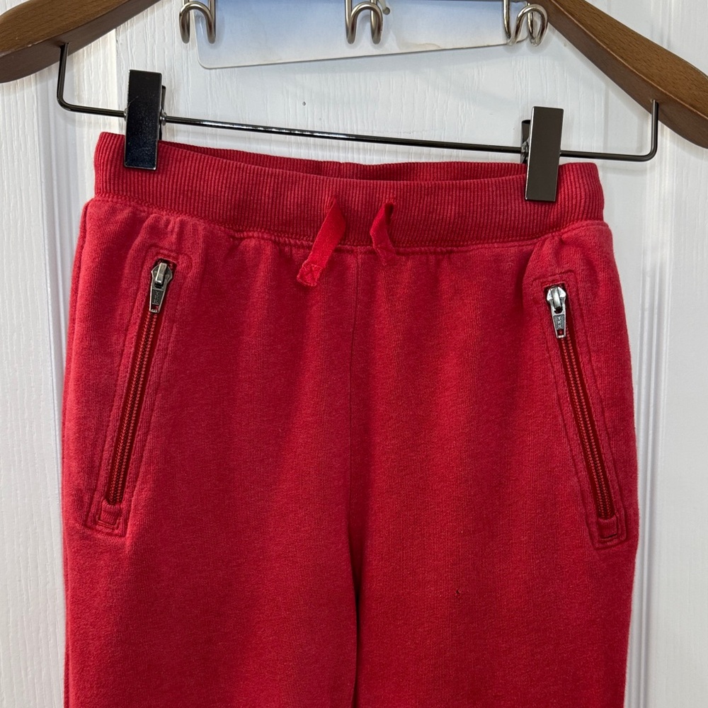 Hanna Andersson Red Kids Jogger Pants - Picture 4 of 8